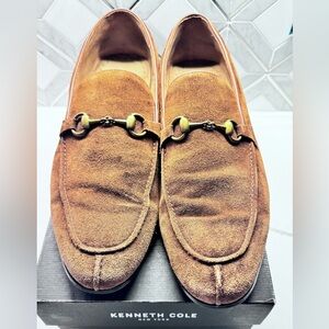Kenneth Cole Brown Suede Loafers